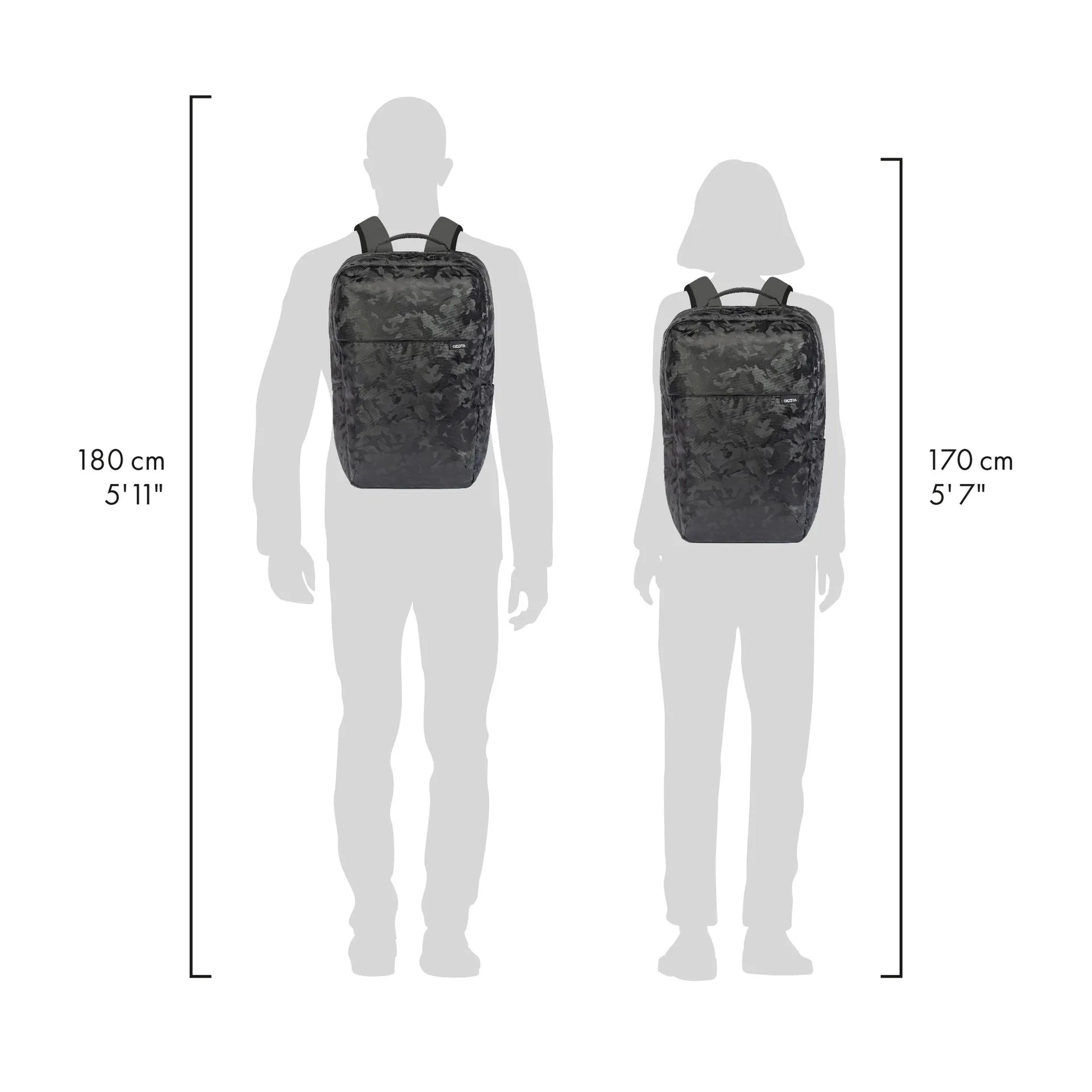 BASE XXO Backpack COMMUTER 13-16 Camo zaino per laptop idrorepellente
