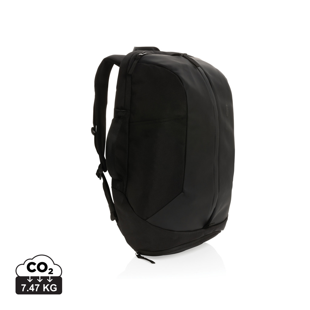 Swiss Peak Zaini AWARE™ RPET 15.6″ zaino lavoro/palestra nero ibrido