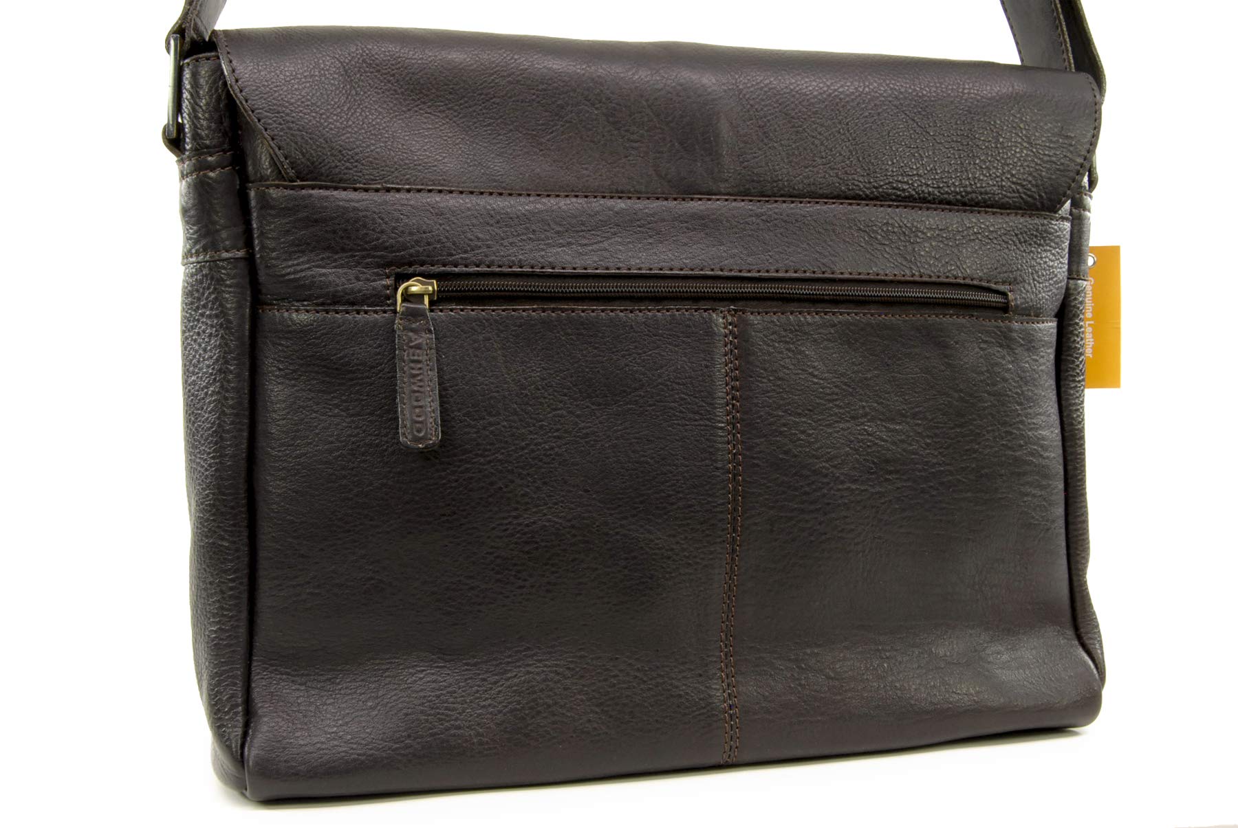 Ashwood Man Bags & Briefcases Pedro borsa messenger in pelle capiente