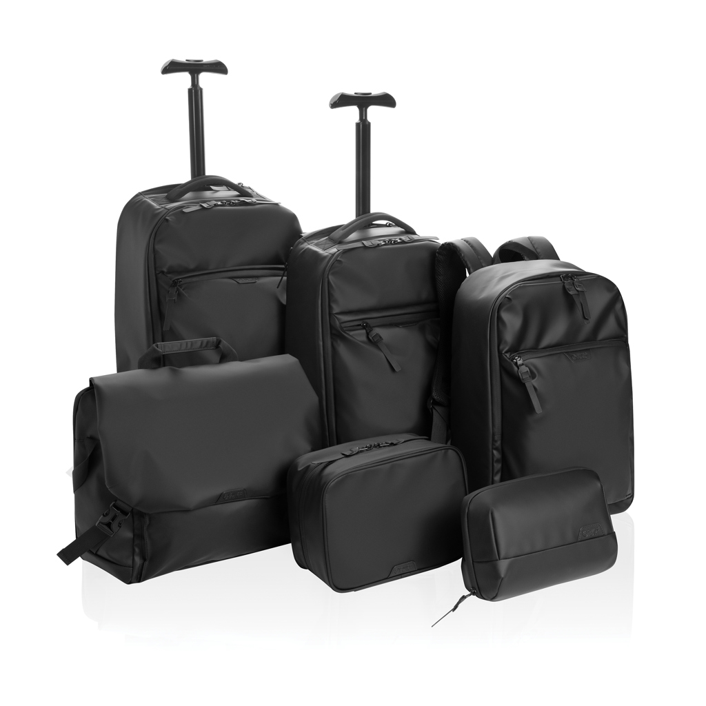 Swiss Peak Accessori da viaggio Beauty case multifunzionale OSLO RCS nero, pieghevole