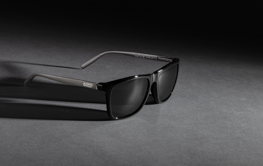 Swiss Peak Accessori da viaggio Occhiali da sole RCS con lenti polarizzate nero