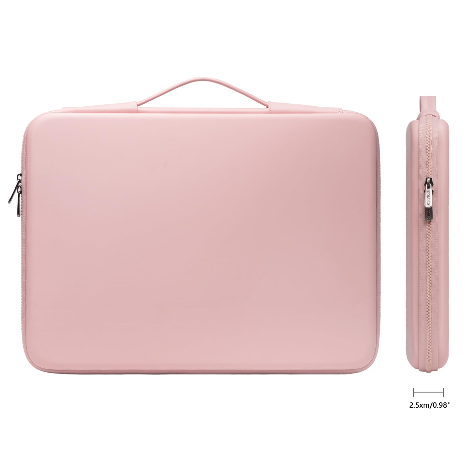 Domiso EVA Laptop Bag 17,3 pollici custodia laptop rosa antiurto