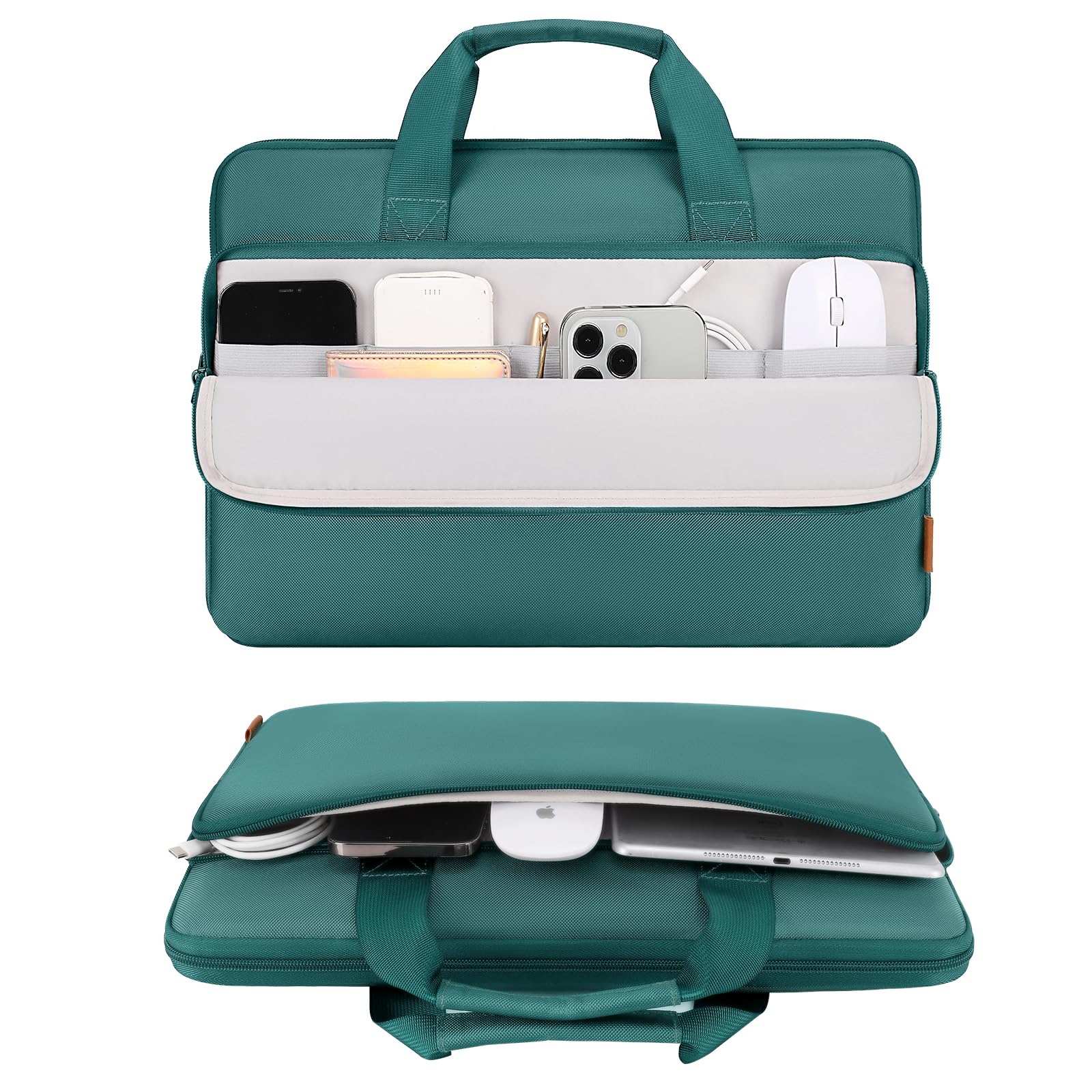 Domiso Laptop Sleeve 17,3 Pollici custodia laptop Verde impermeabile