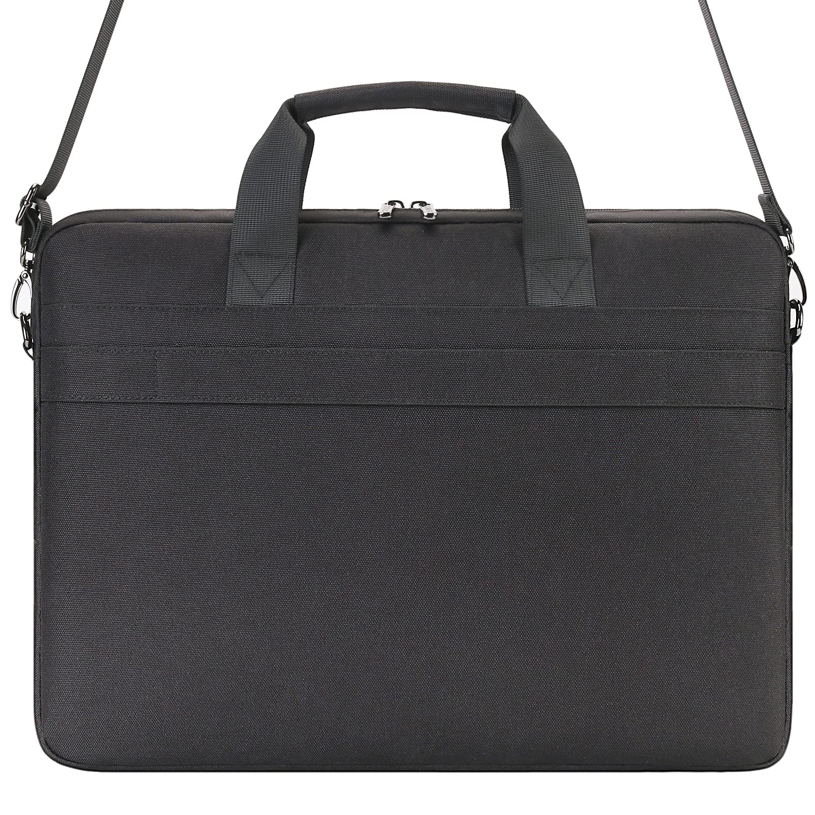 Domiso Laptop Briefcase 17,3 Pollici ventiquattrore laptop impermeabile nera
