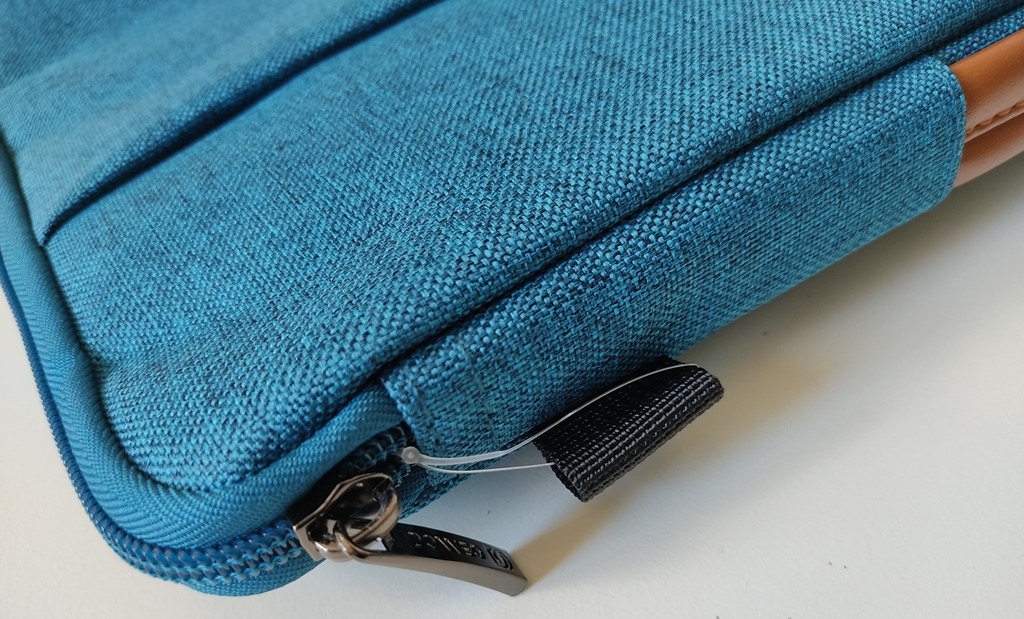 Domiso Laptop Sleeve 15,6 pollici custodia laptop turchese impermeabile