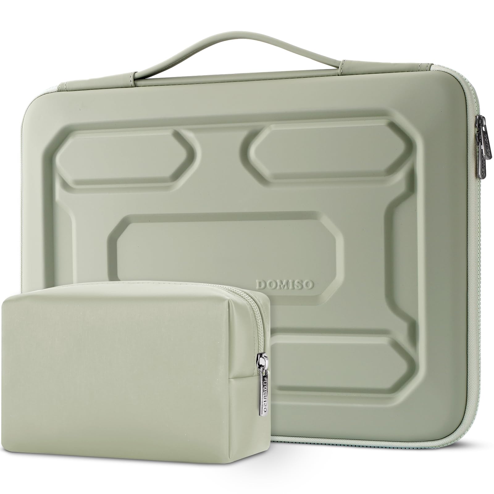 Domiso EVA Laptop Bag 17,3 pollici custodia laptop verde menta antiurto