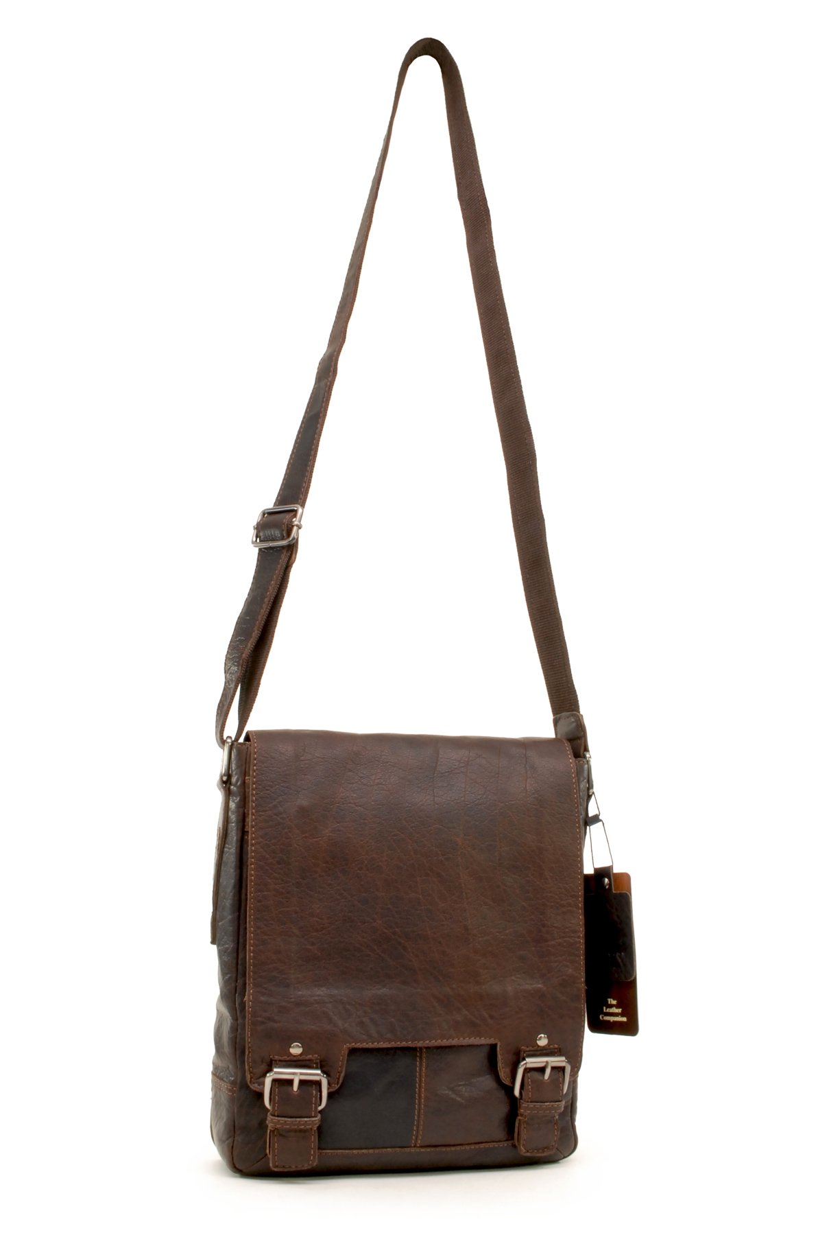 Ashwood Man Bags & Briefcases 8342 borsa a tracolla in pelle di bufalo A4