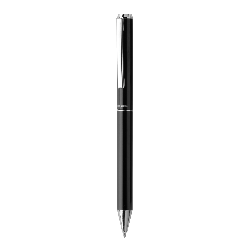Swiss Peak Ufficio & Scrittura Penna Cedar alluminio riciclato certificato RCS nera
