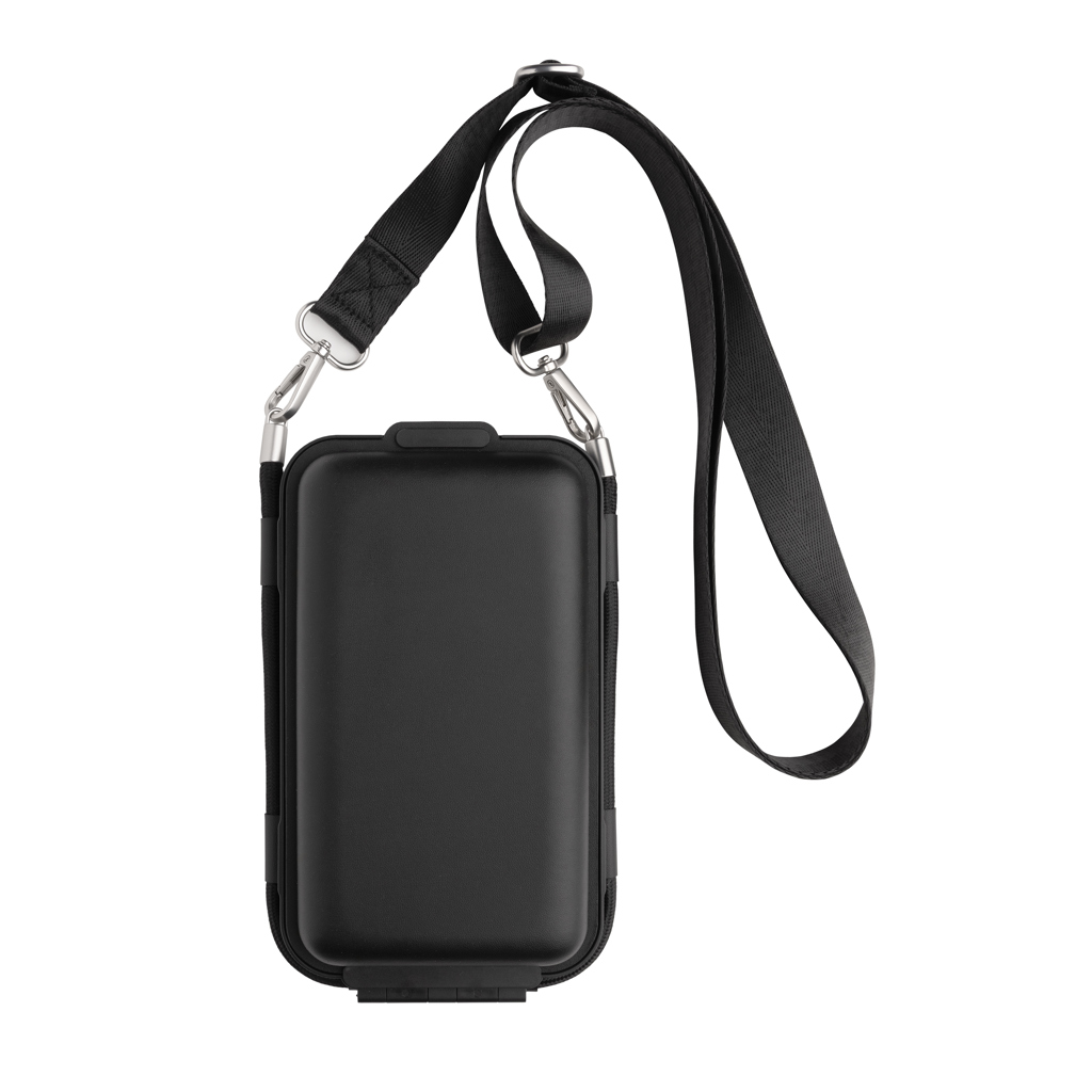 Swiss Peak Accessori da viaggio OSLO RCS custodia smartphone nera rigida
