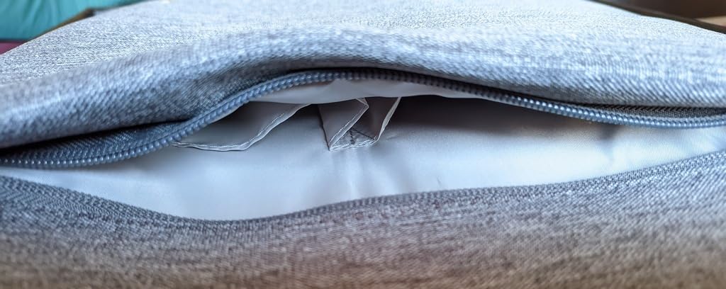 Domiso Laptop Sleeve 17,3 pollici custodia grigia impermeabile