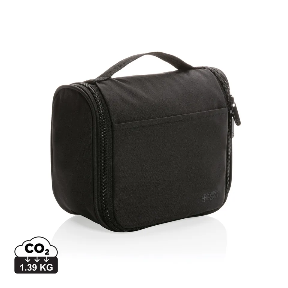 Swiss Peak Accessori da viaggio Lohan AWARE™ beauty case nero riciclato