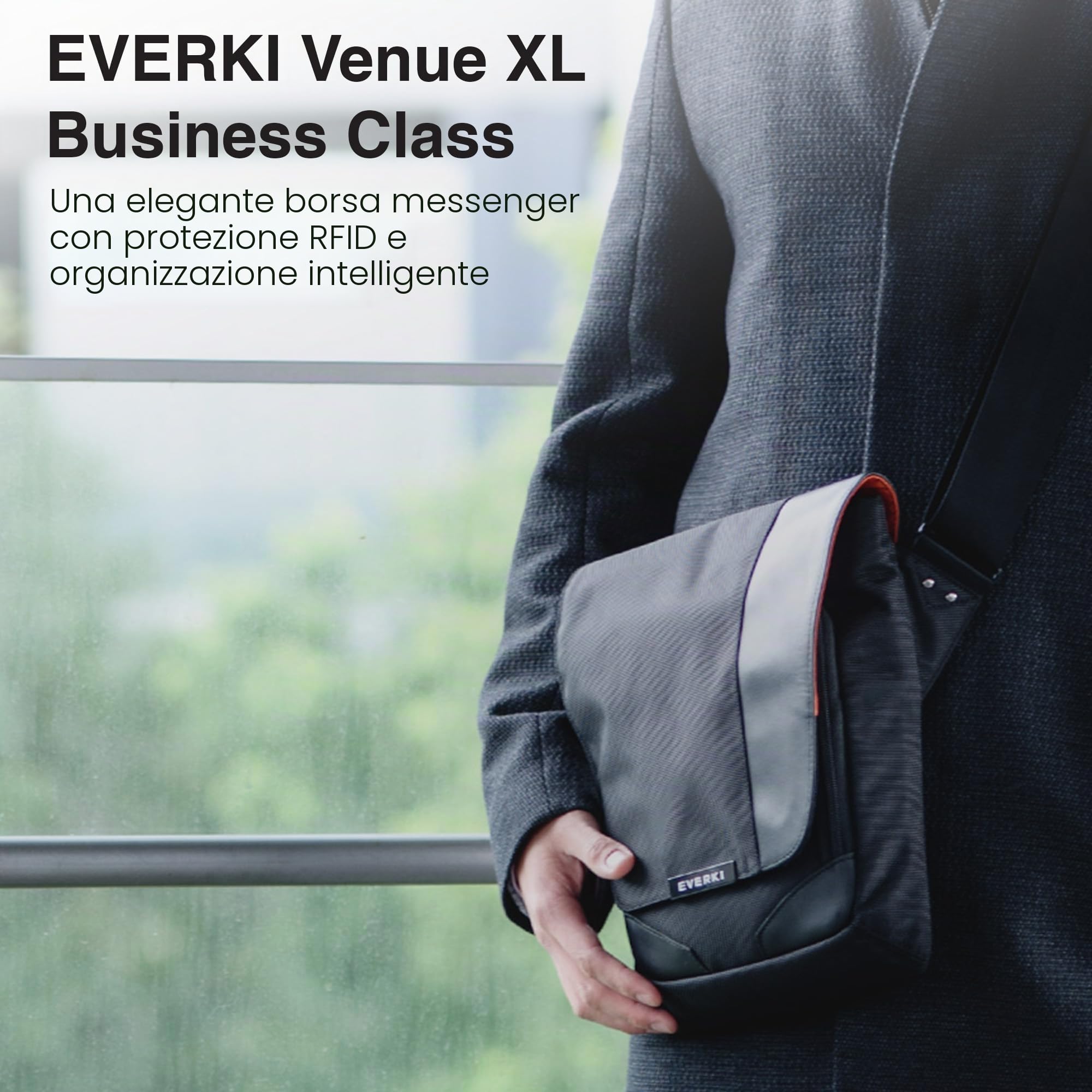 EVERKI Borselli e Borse a Tracolla Venue XL EKS622XL borsello tablet 12" RFID