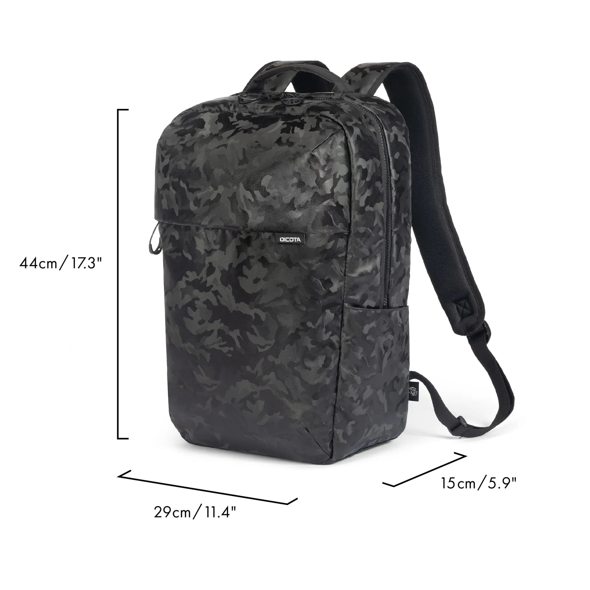 BASE XXO Backpack COMMUTER 13-16 Camo zaino per laptop idrorepellente
