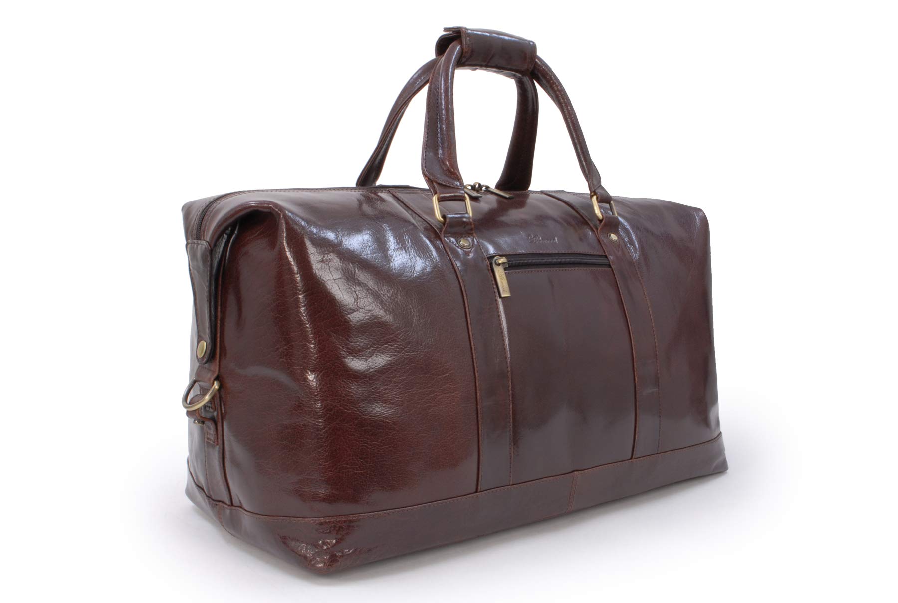 Ashwood Holdalls 2070 borsone da viaggio cognac marrone in pelle