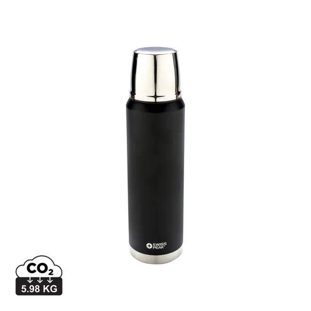 Swiss Peak Articoli per bevande Elite termos 1 L nero isolante