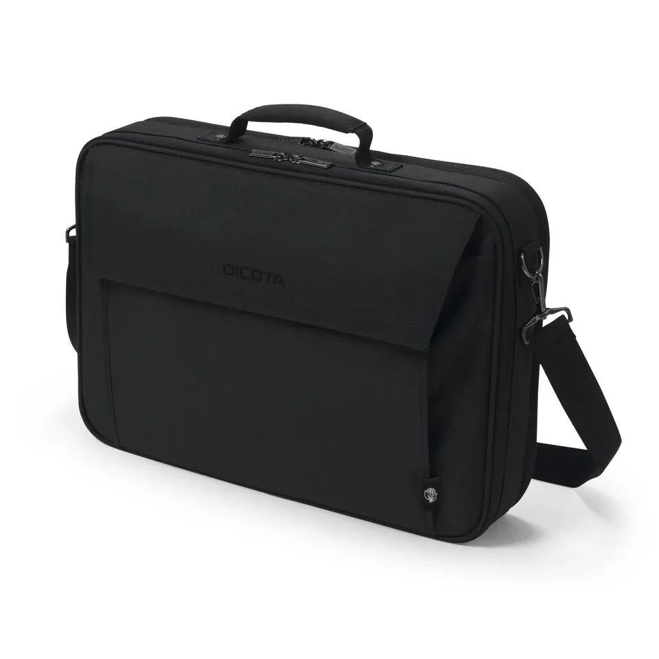 BASE XXO Laptop Bags Eco Multi Plus BASE 15-17.3 borsa laptop nera in PET riciclato