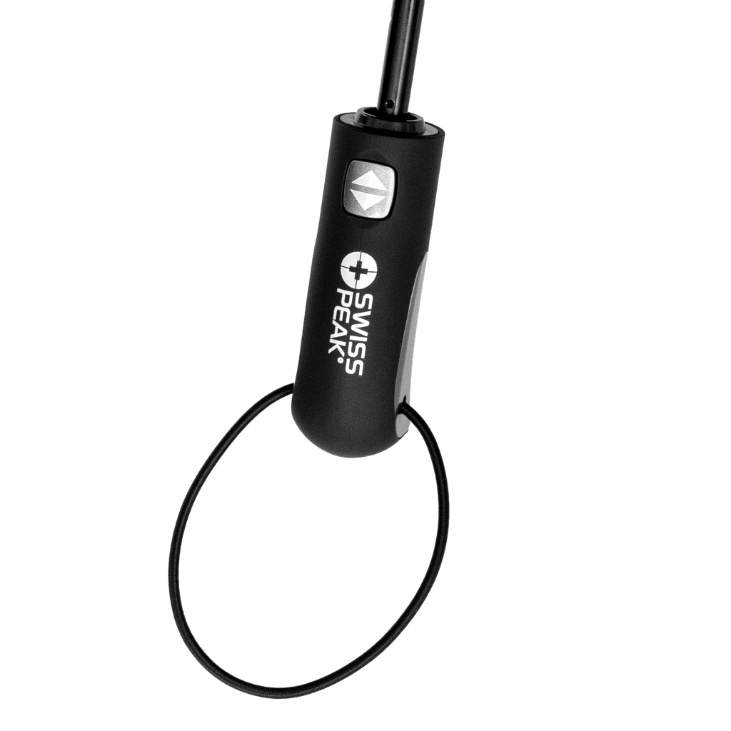 Swiss Peak Ombrelli AWARE™ Tornado ombrello tascabile antivento 27″ nero, 1 pezzo rPET