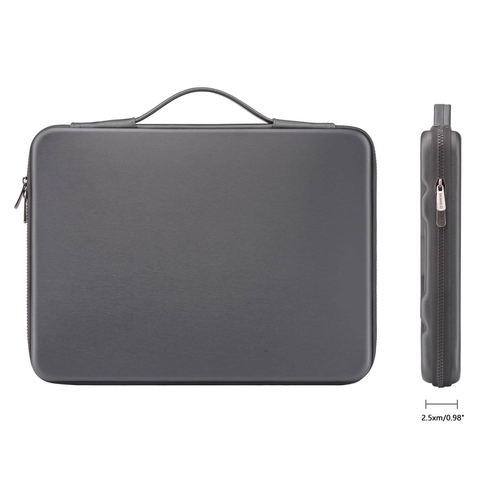 Domiso EVA Laptop Bag 17,3" custodia laptop grigio scuro antiurto