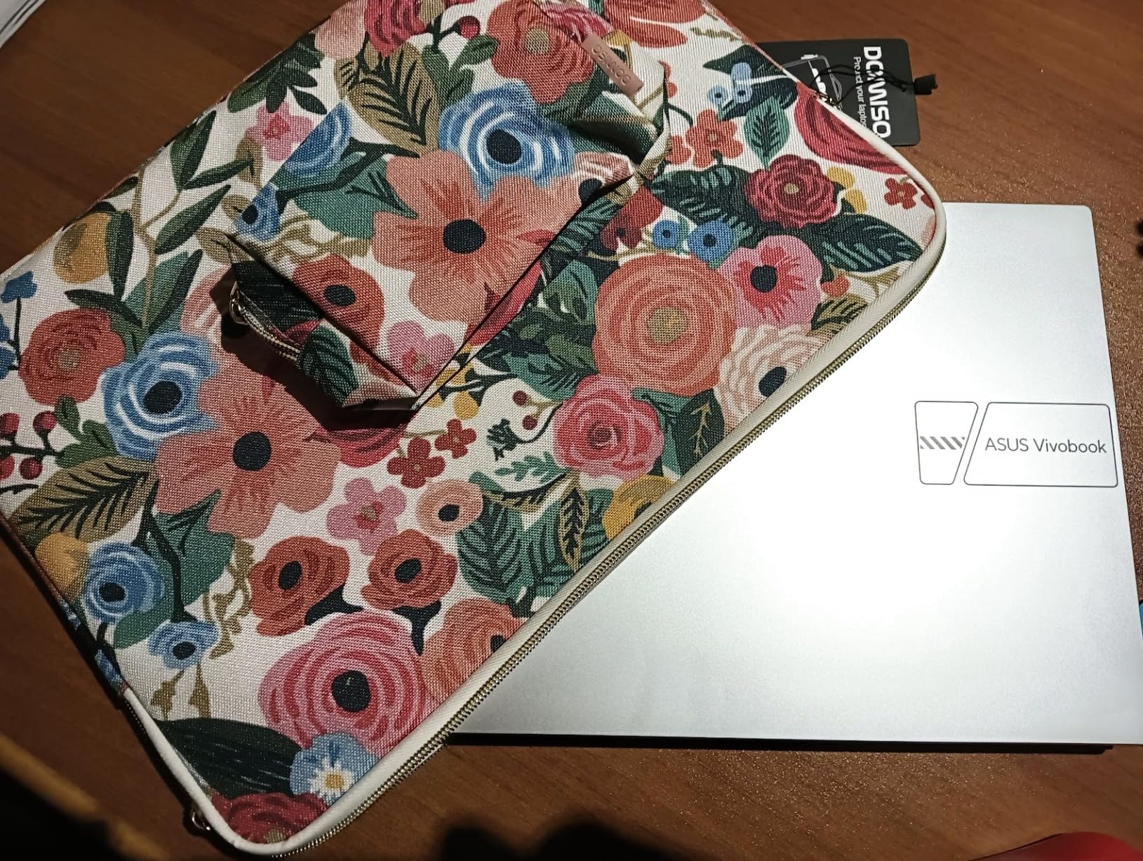 Domiso Laptop Sleeve 17,3 Pollici Custodia Impermeabile Blu