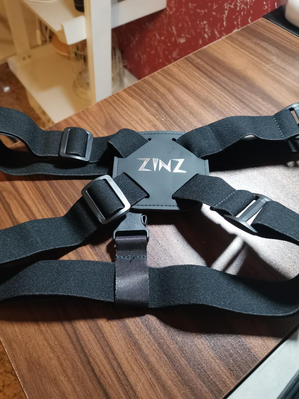 ZINZ Luggage Straps Cintura Elastica Regolabile cinghia valigia Arancia US