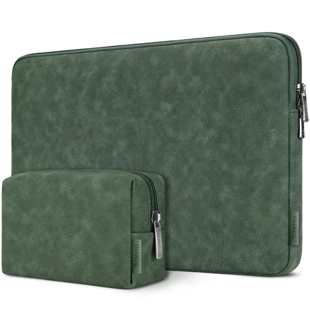 Domiso Laptop Sleeve 13,3 Pollici custodia verde scuro impermeabile