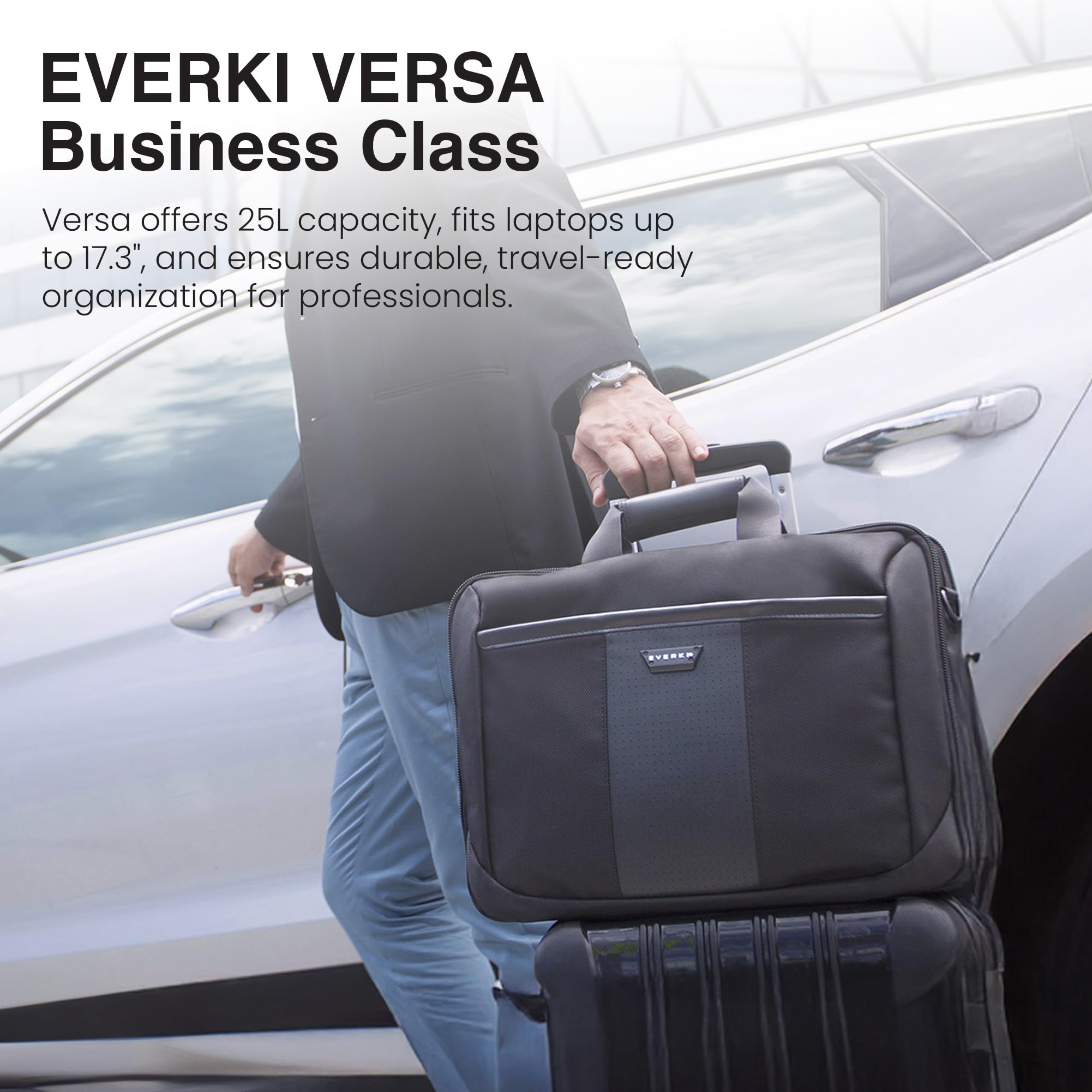 EVERKI Valigette per Portatile Versa valigetta laptop 17,3" idrorepellente