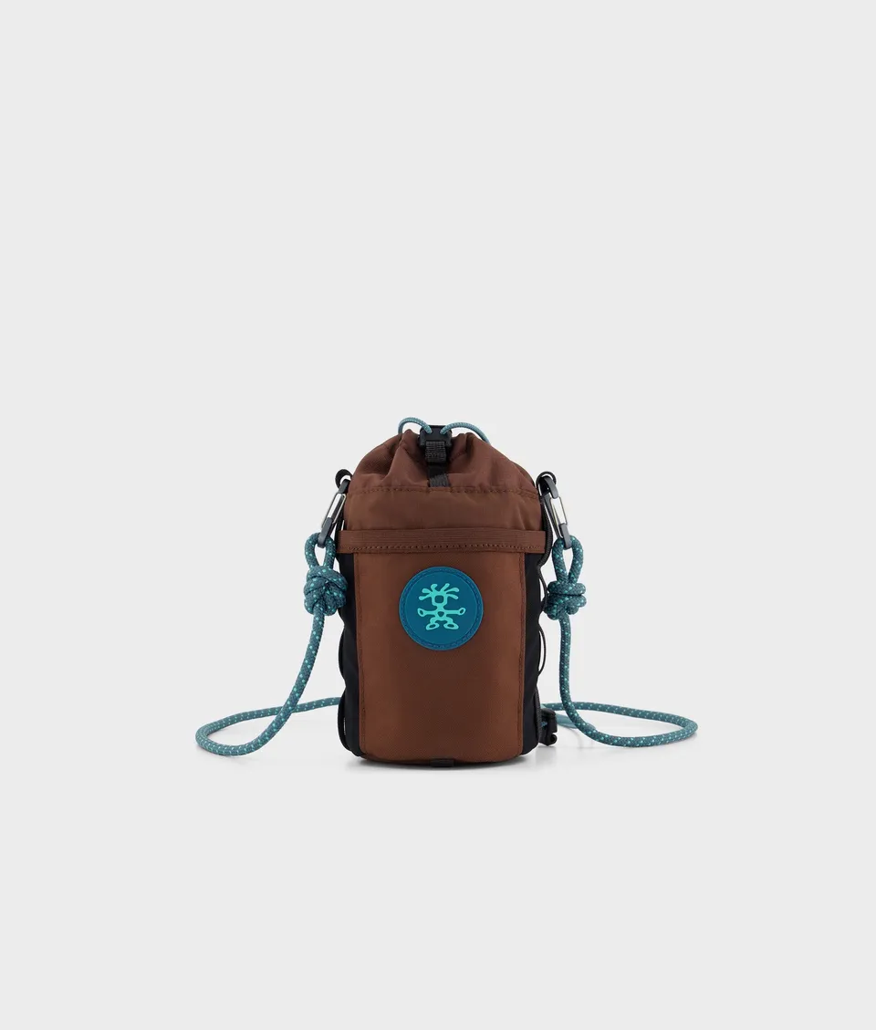 Crumpler Piccoli accessori Steamed Bun borsa Mahogany con coulisse