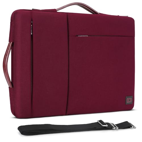 Domiso Laptop Sleeve 14 Pollici custodia laptop fucsia impermeabile