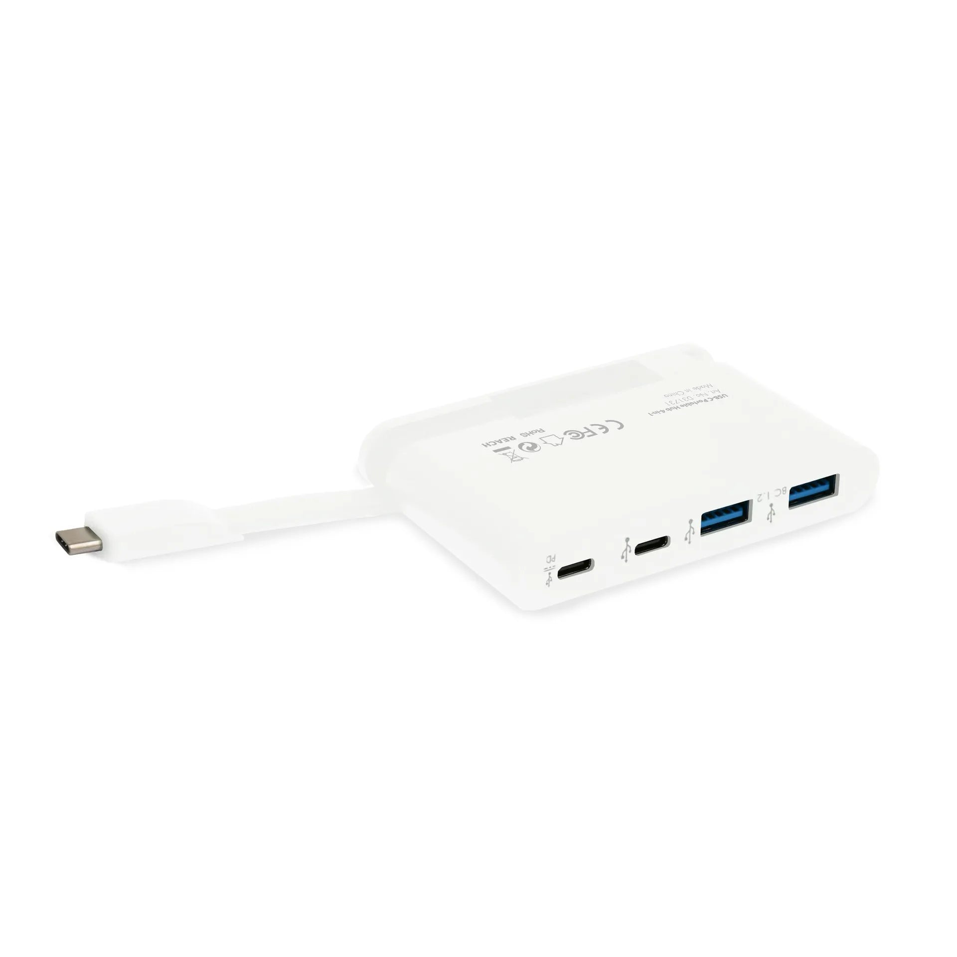 BASE XXO Docking Stations USB-C Portable Hub 4-in-1 adattatore 4 porte