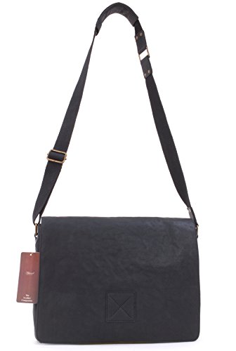 Ashwood Man Bags & Briefcases Pedro borsa messenger in pelle capiente