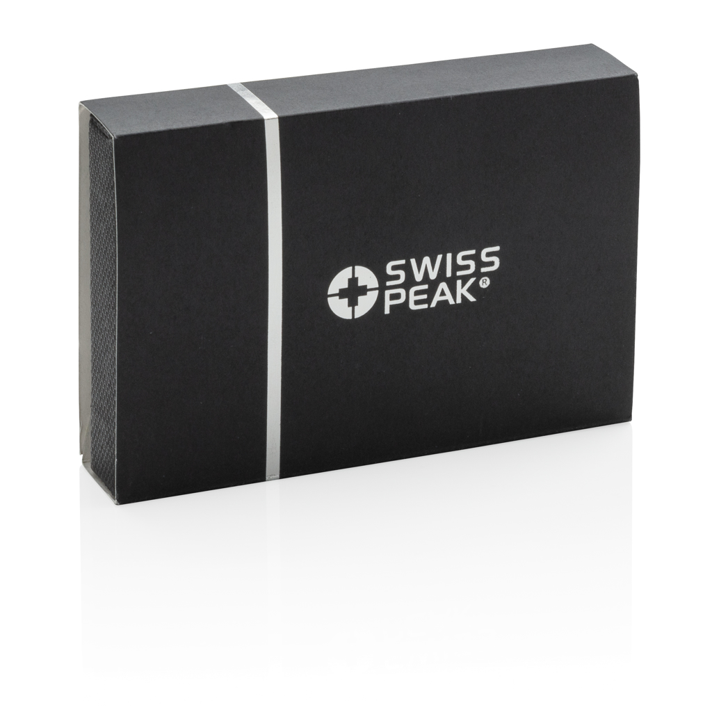 Swiss Peak Accessori da viaggio Porta carte RFID nero 8 carte