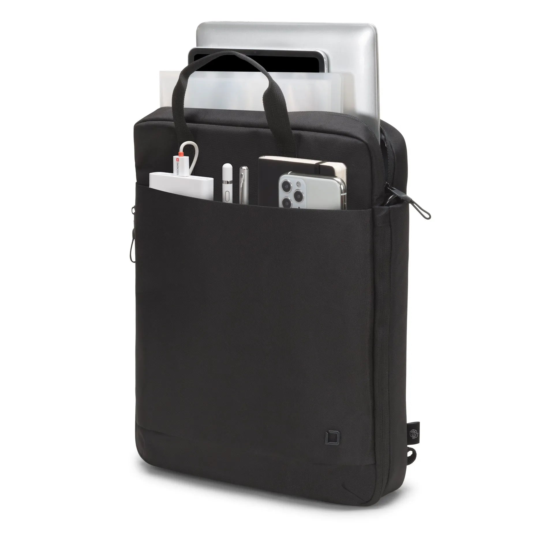 BASE XXO Laptop Bags Eco Tote Bag MOTION 13-15.6 borsa laptop nera