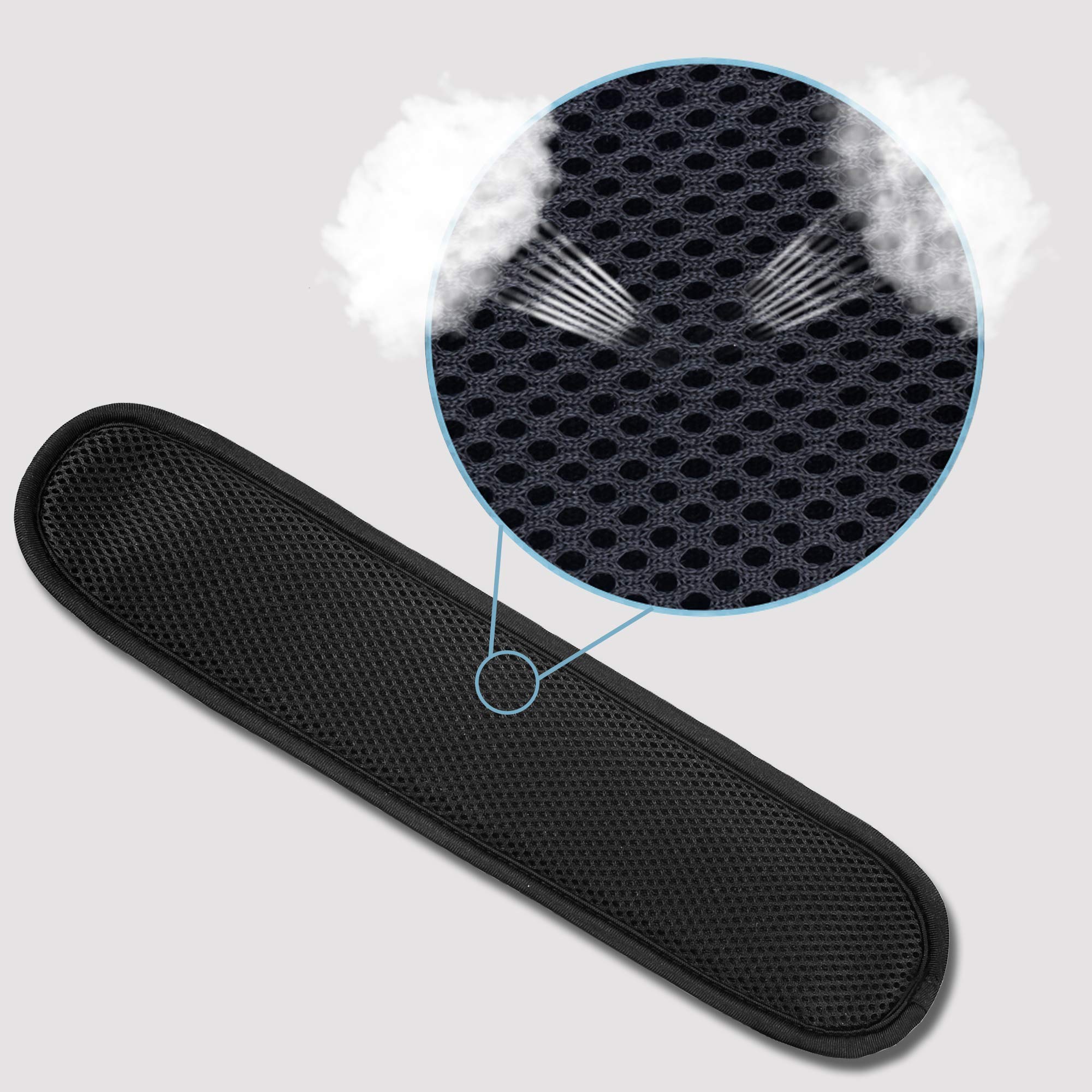 ZINZ Shoulder Pads imbottitura spalla universale nera ultra-spessa