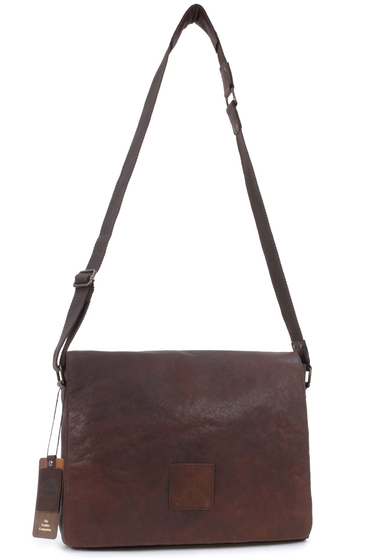 Ashwood Man Bags & Briefcases Pedro borsa messenger in pelle capiente