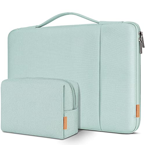 Domiso Laptop Sleeve 17,3 Pollici custodia laptop impermeabile verde menta