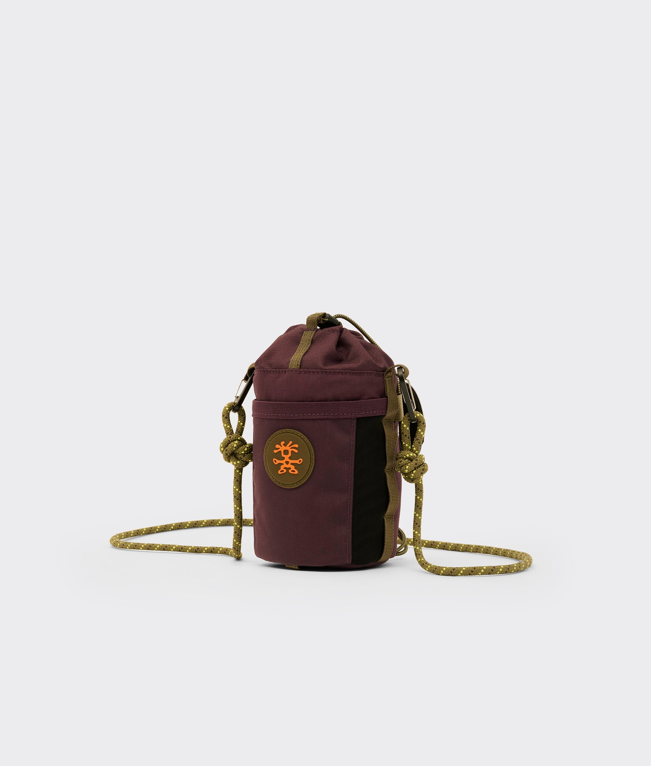 Crumpler Piccoli accessori Steamed Bun borsa Mahogany con coulisse