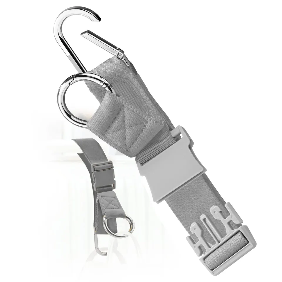 ZINZ Luggage Straps cinghia elastica da viaggio grigio argento