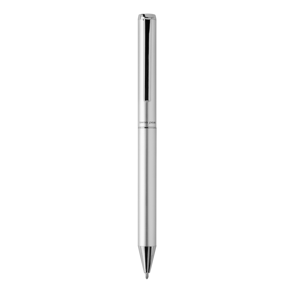Swiss Peak Ufficio & Scrittura Cedar penna in alluminio riciclato RCS argento