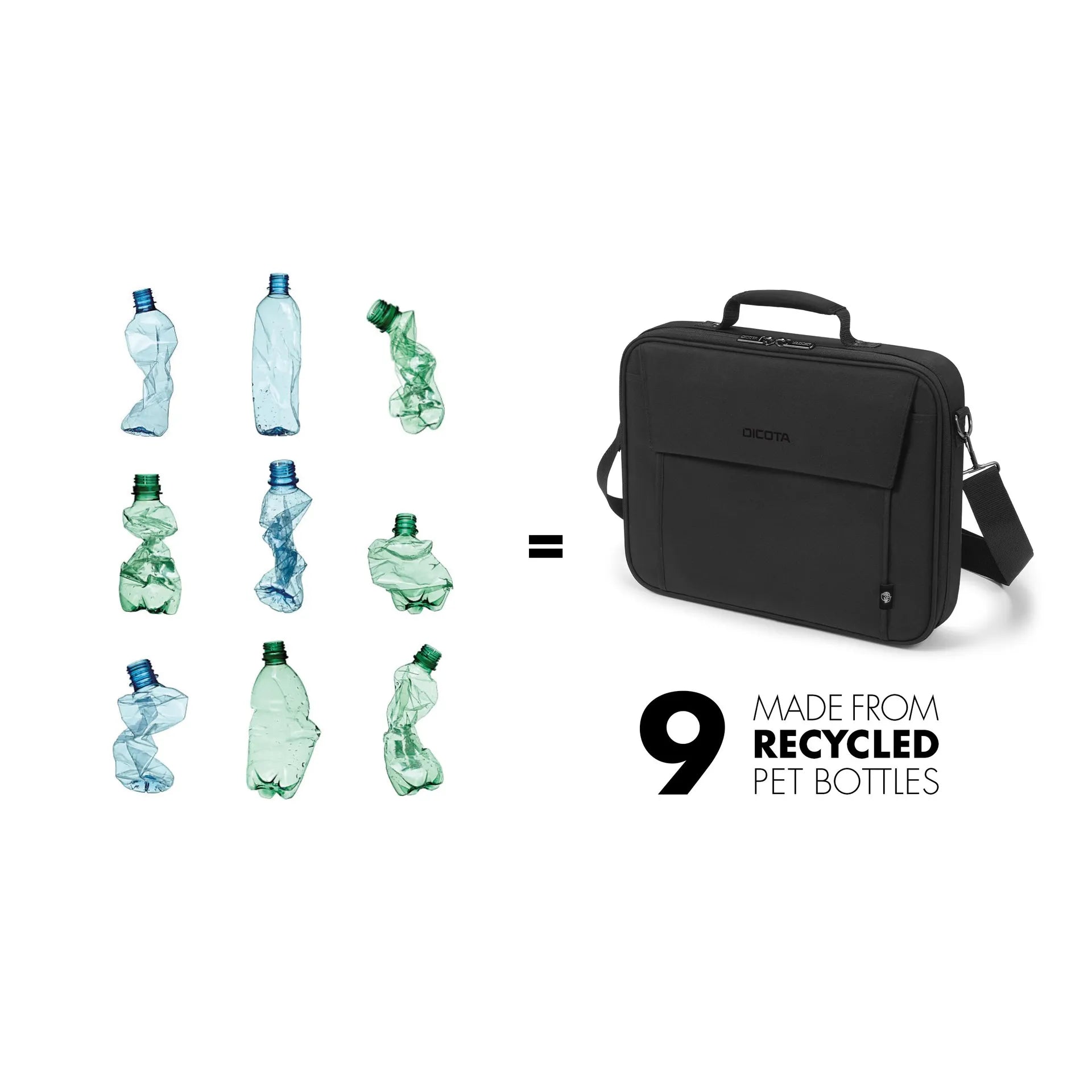 BASE XXO Laptop Bags Eco Multi BASE 14-15.6 borsa laptop idrorepellente