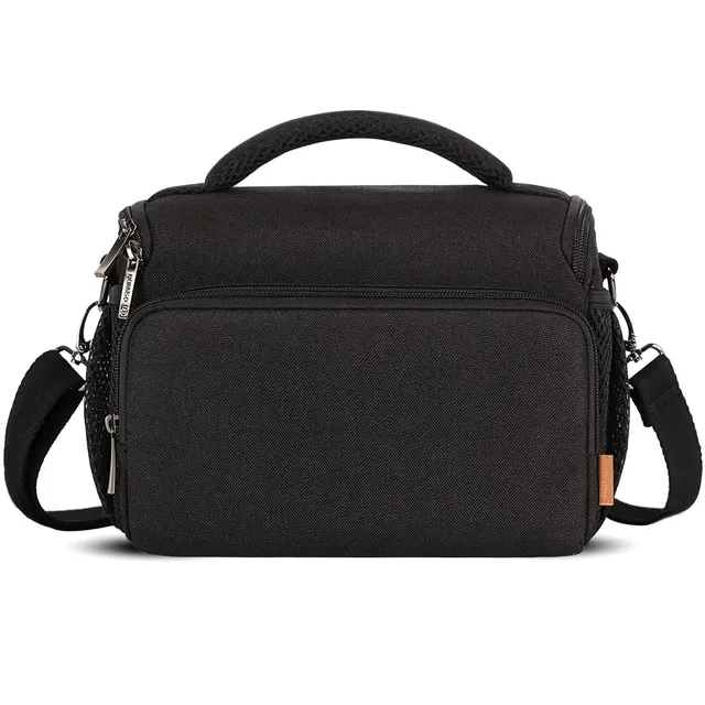 Domiso DSLR Camera Bag borsa fotocamera reflex nera impermeabile