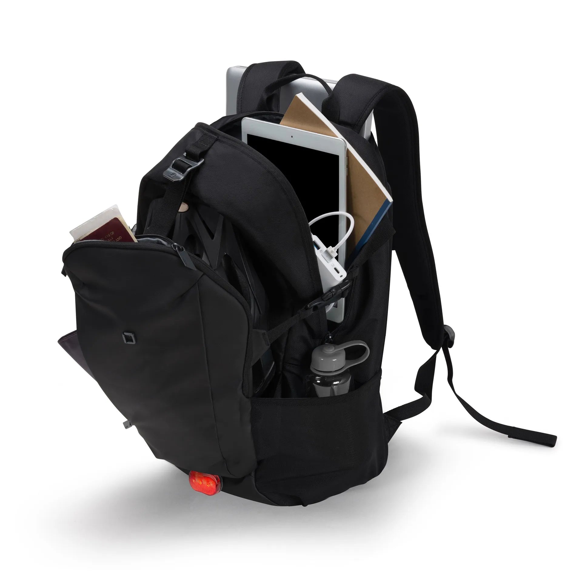 BASE XXO Backpacks GO 13-15.6 zaino nero per laptop con tasche organizzative