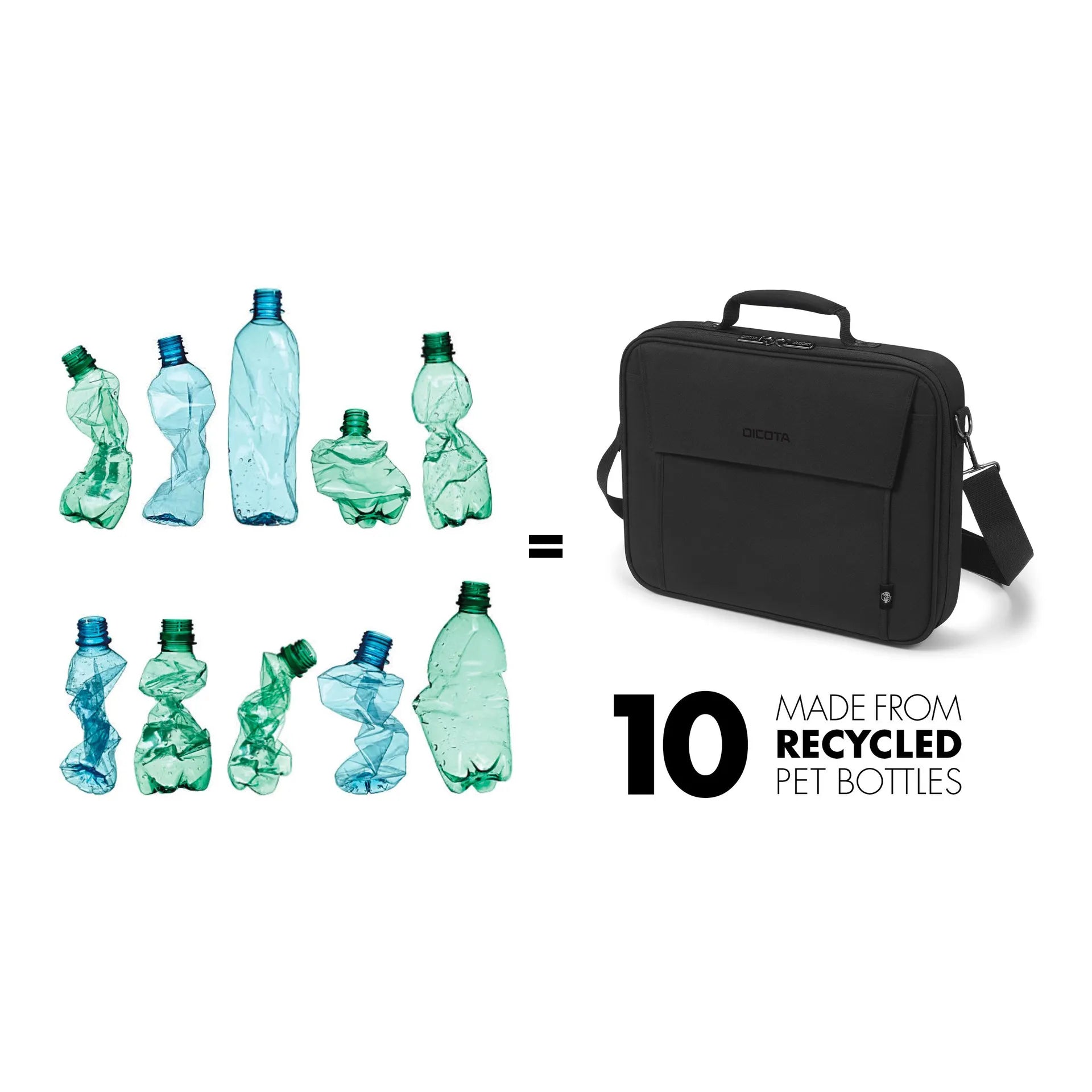 BASE XXO Laptop Bags Eco Multi BASE 15-17.3 borsa PET riciclato
