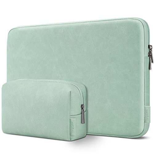 Domiso Laptop Sleeve 17.3 Pollici custodia laptop Verde Chiaro impermeabile