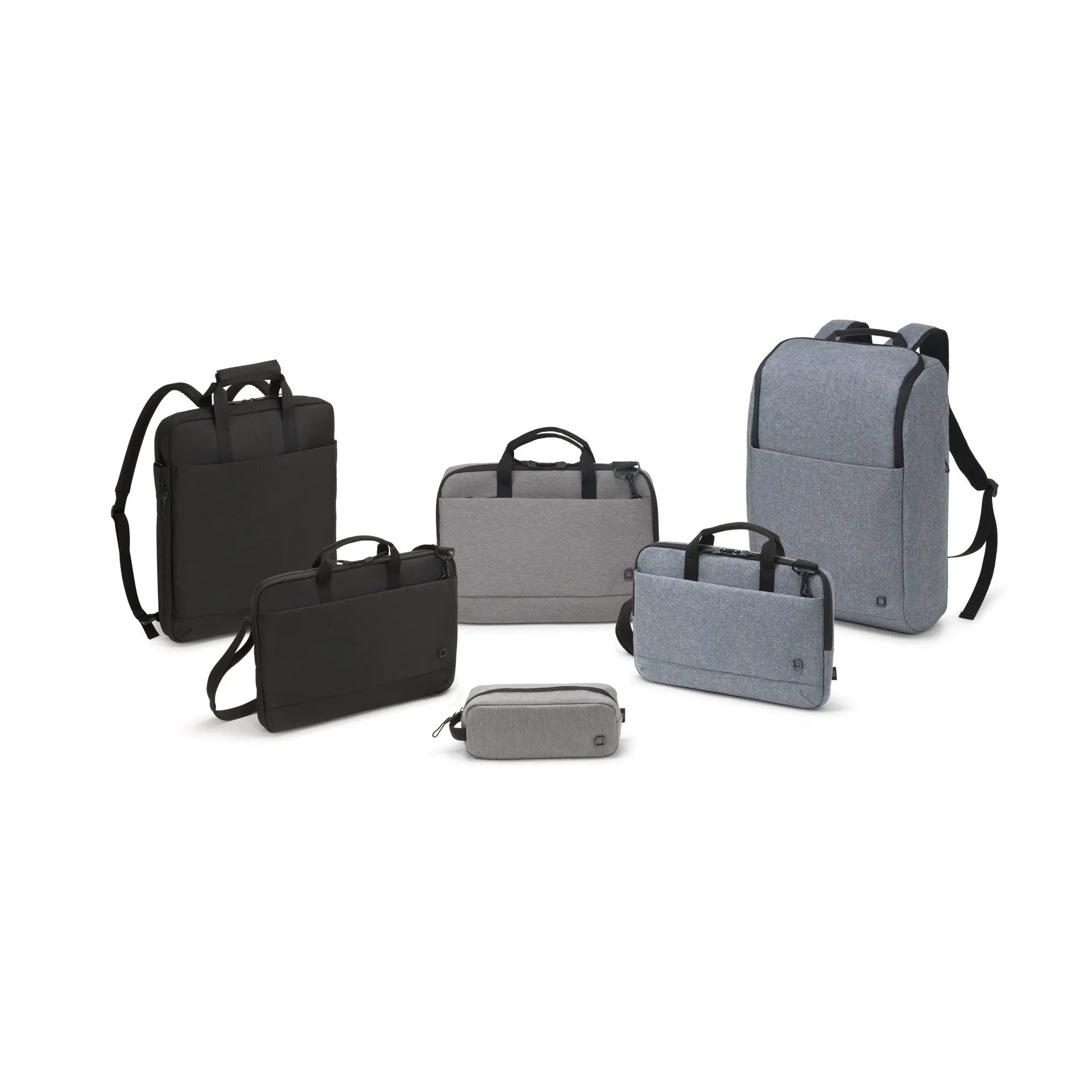 BASE XXO Pouches Eco Accessories Pouch MOTION Light Grey pochette accessori rPET