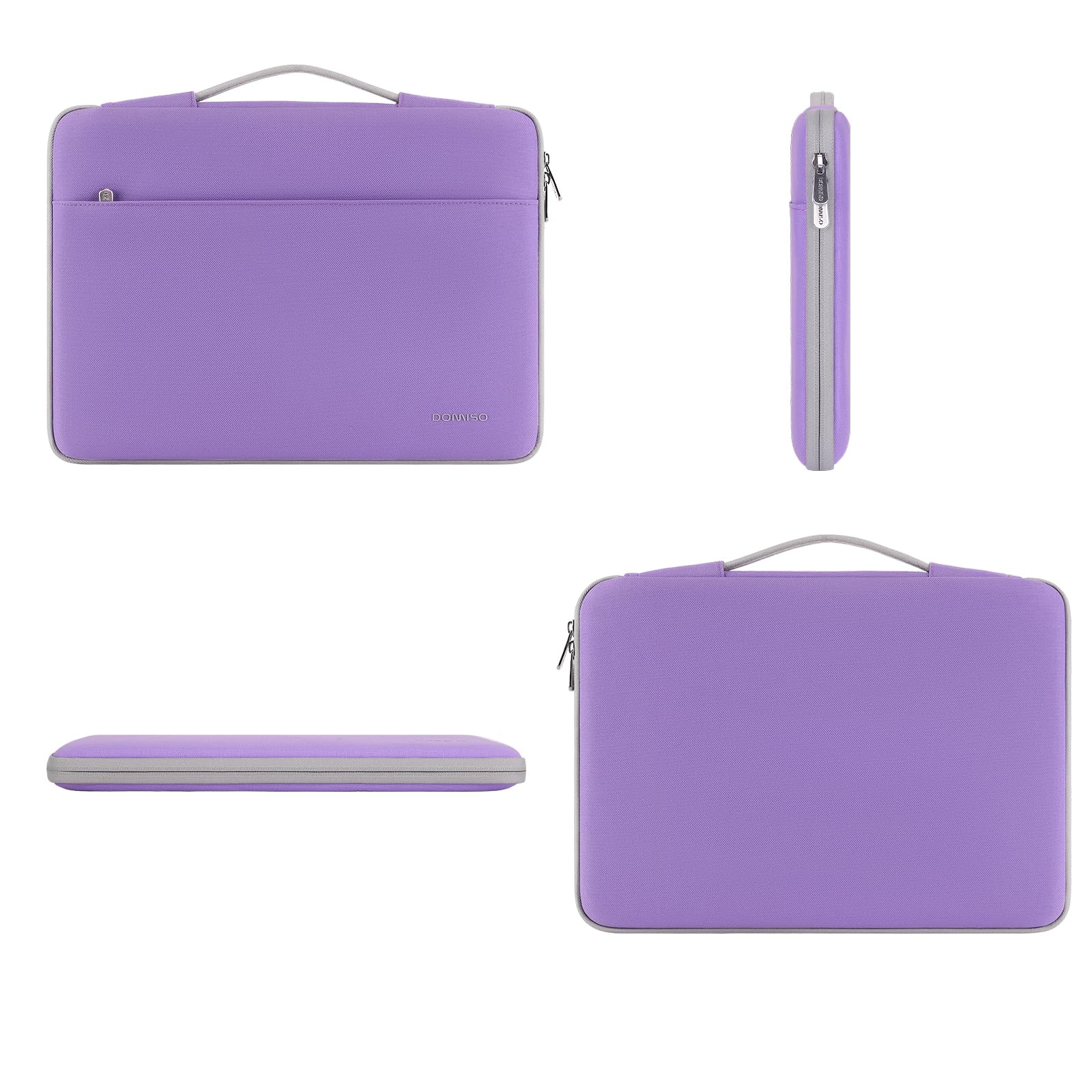 Domiso Laptop Sleeve 17,3 pollici custodia laptop viola impermeabile
