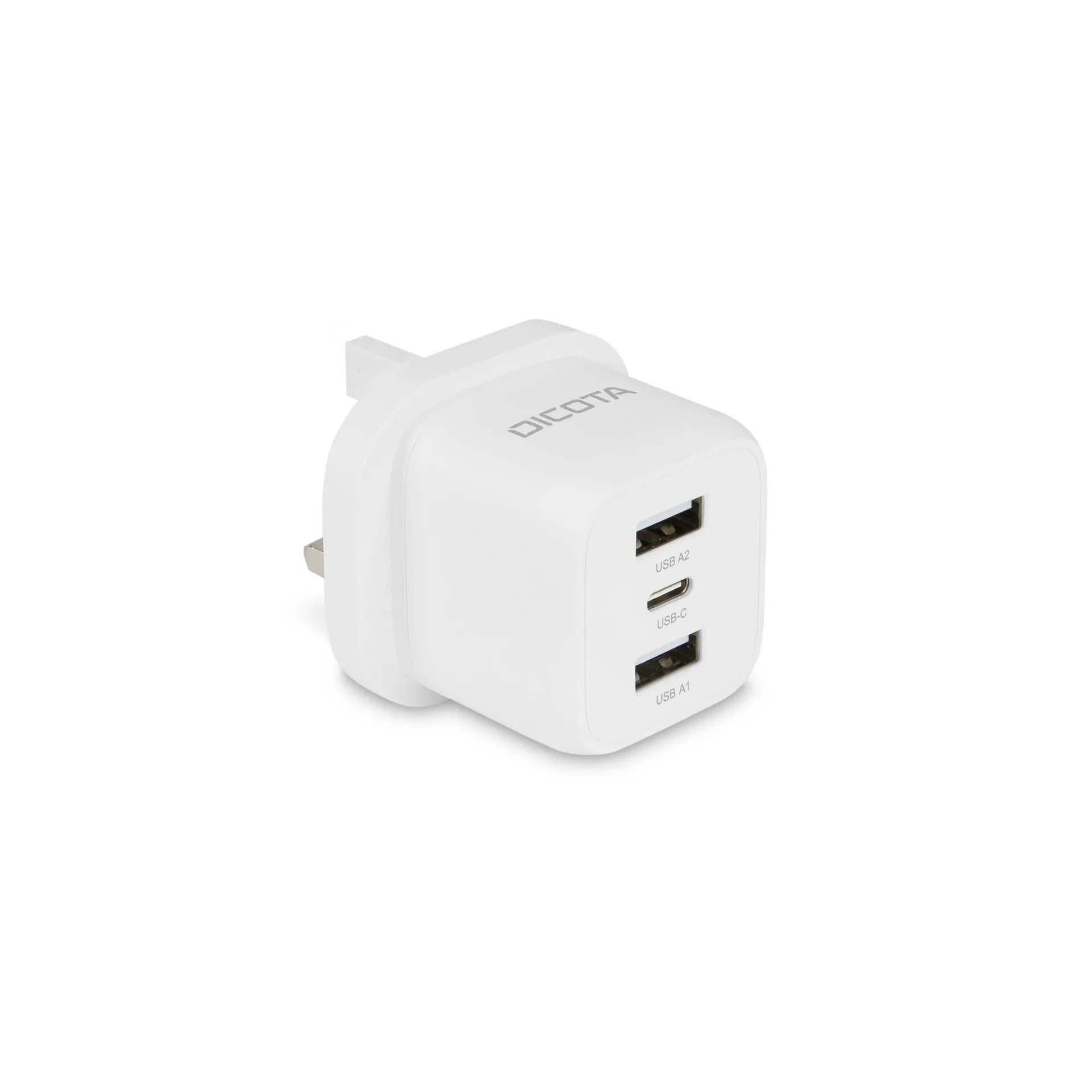 BASE XXO Power & Charging 3-Port GaN Wall Charger (32W) UK caricatore da parete