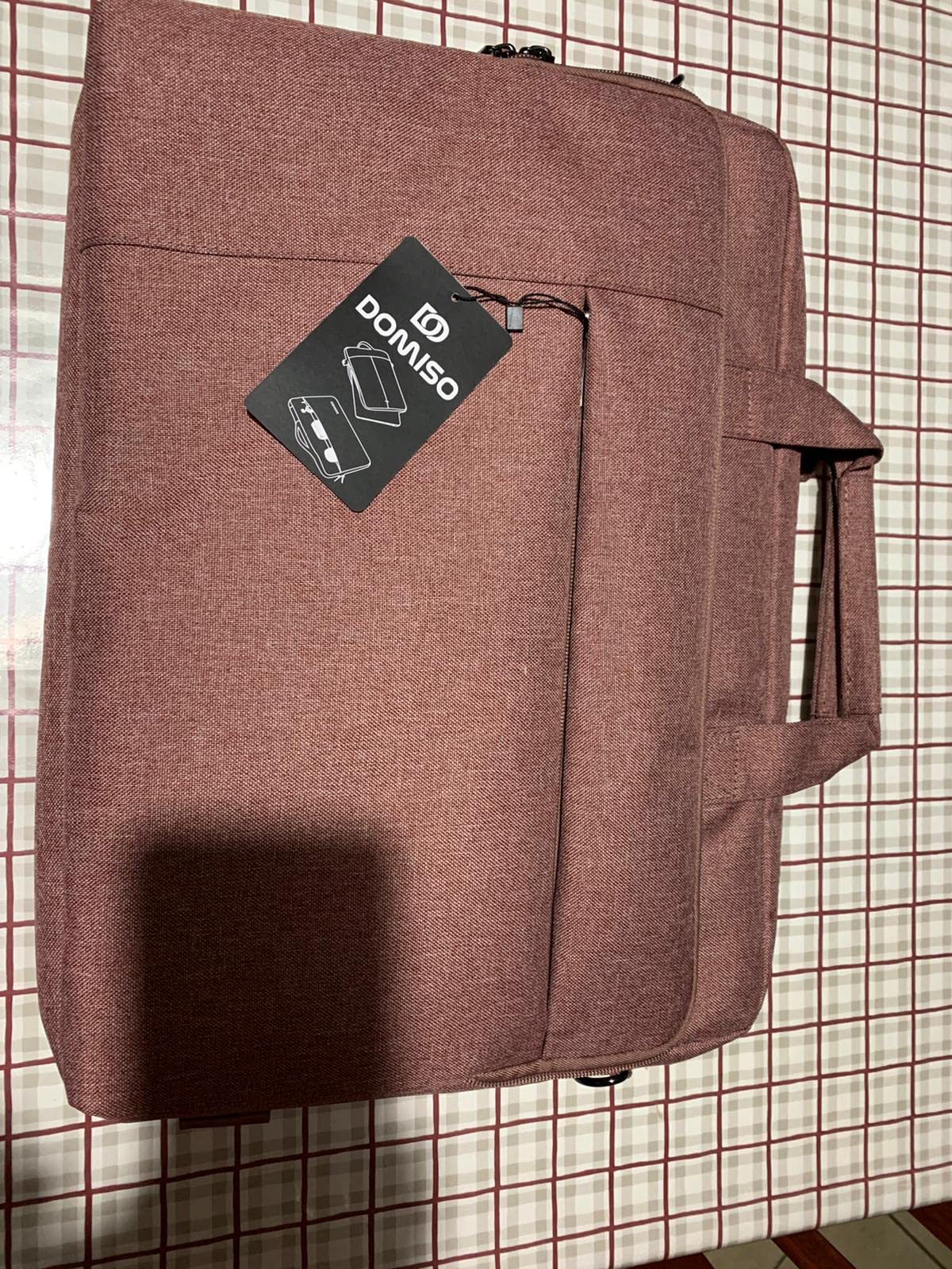 Domiso Laptop Briefcase 17,3 pollici borsa laptop Rosa impermeabile