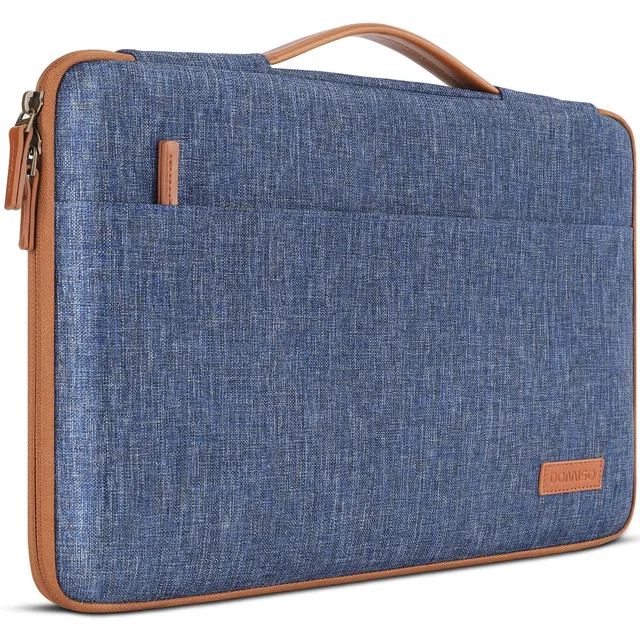 Domiso Laptop Sleeve 17,3 Pollici custodia laptop blu impermeabile