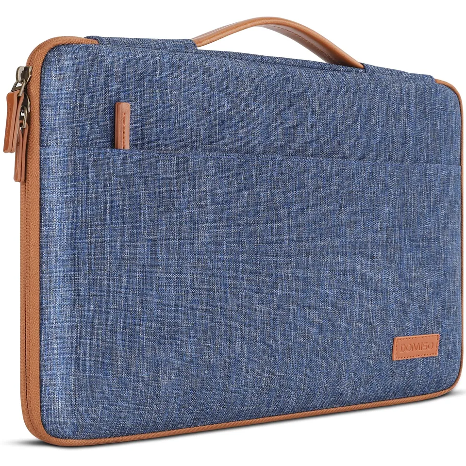 Domiso Laptop Sleeve 17,3 Pollici custodia laptop blu impermeabile