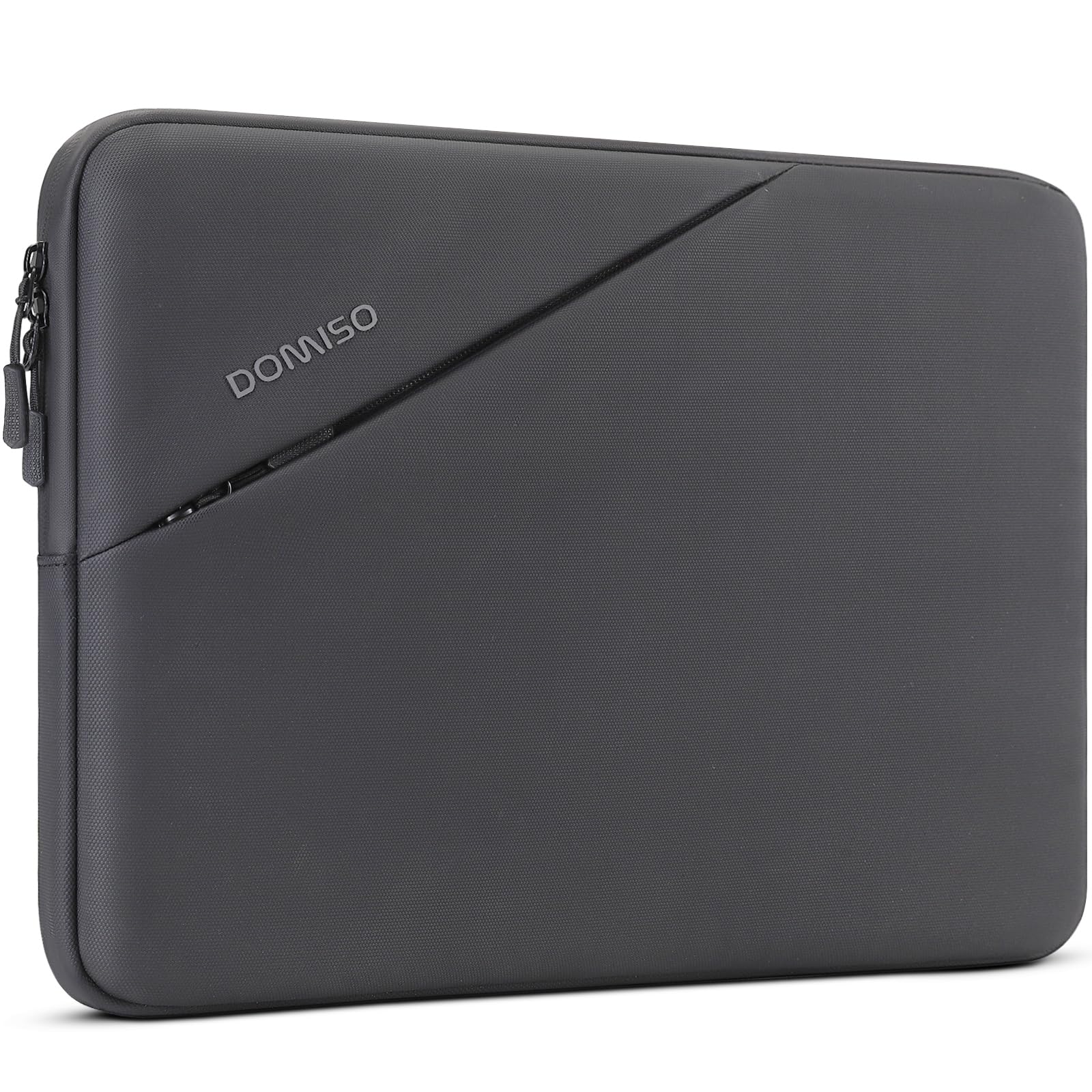 Domiso Laptop Sleeve 17,3 pollici custodia laptop nera impermeabile